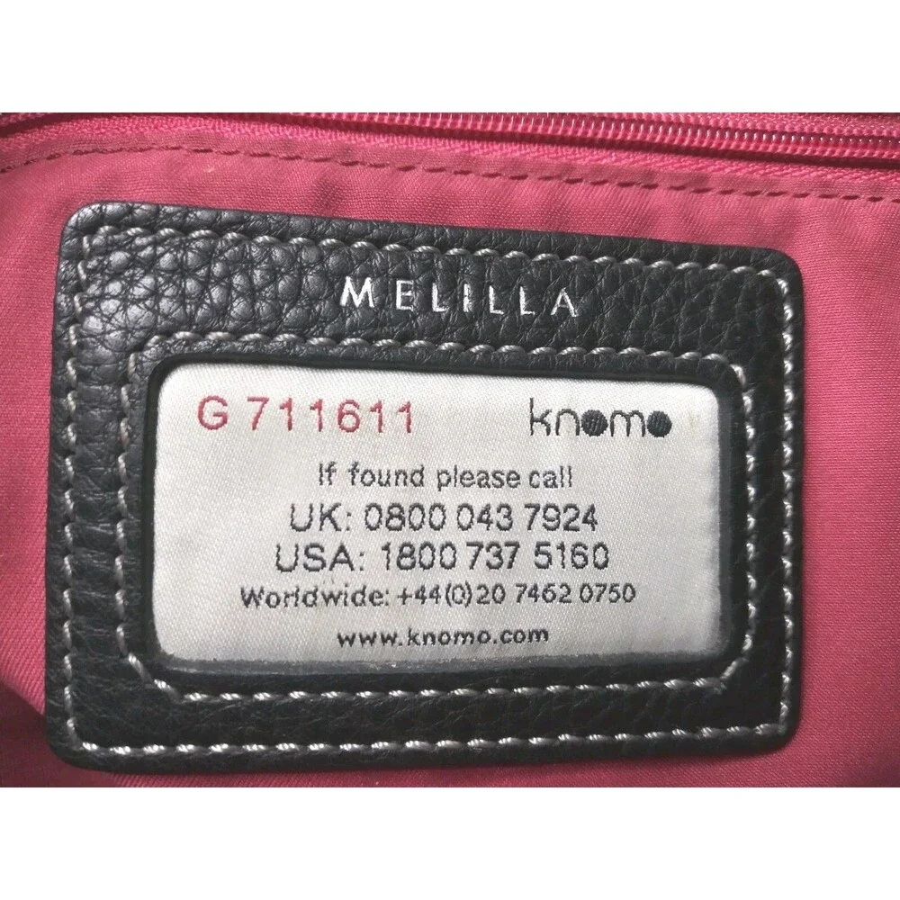 Knomo Melilla Laptop Tote Bag  Business Office Work Handbag Retail $195